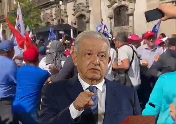 AMLO niega contacto con CNTE para sabotear la Marea Rosa