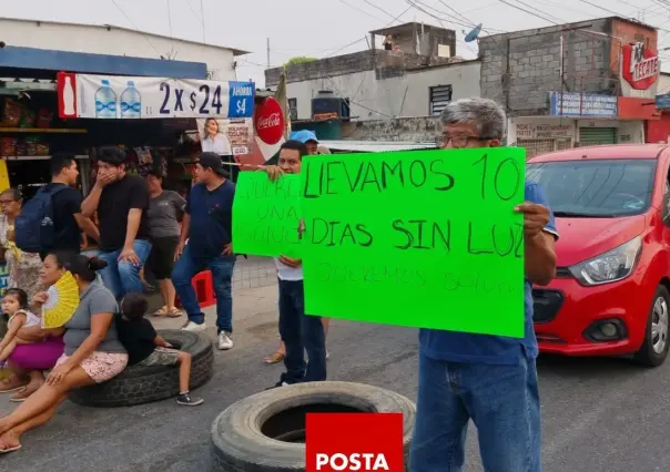 Residentes sufren apagones en Tabasco por altas temperatruas