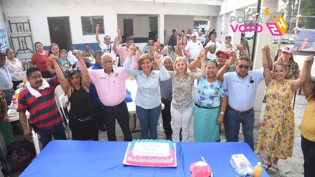 Sociedad Civil y Gremio de Voceadores respaldan a Rosa González