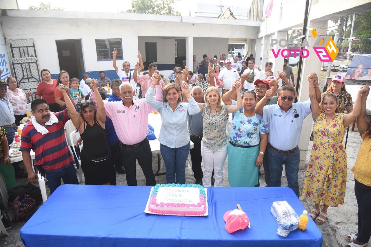 Voceadores reafirman su respaldo a la fòrmula completa. Foto: redes sociales