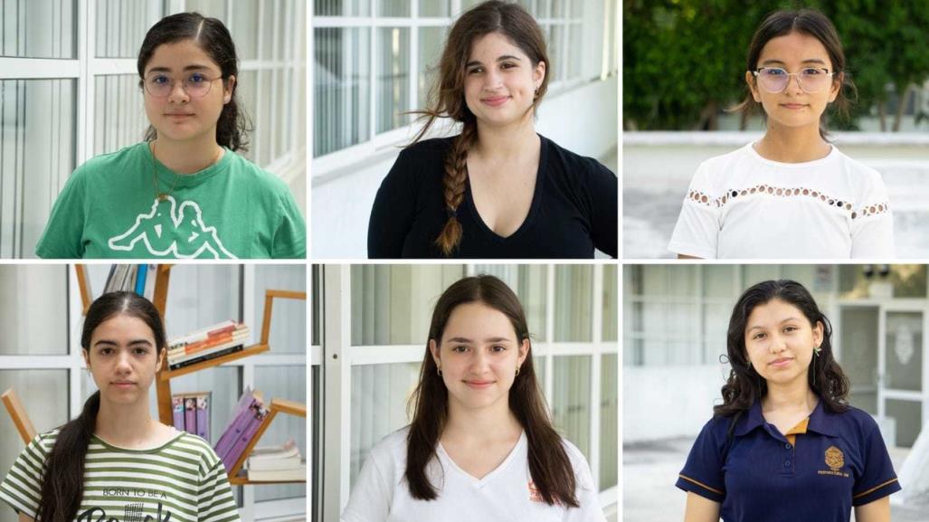 Seis jóvenes yucatecas compiten en Olimpiada Femenil de Matemáticas