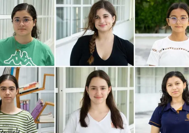 Seis jóvenes yucatecas compiten en Olimpiada Femenil de Matemáticas