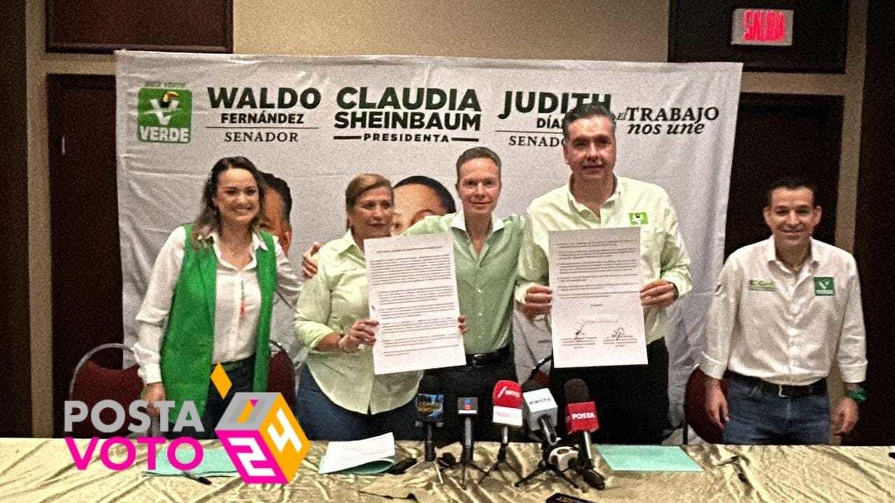 Waldo Fernández, destacó la presencia y el apoyo del líder del Partido Verde de México, de quien dijo, ha impulsado propuestas importantes en favor de los animales y el medio ambiente. Foto: Armando Galicia.