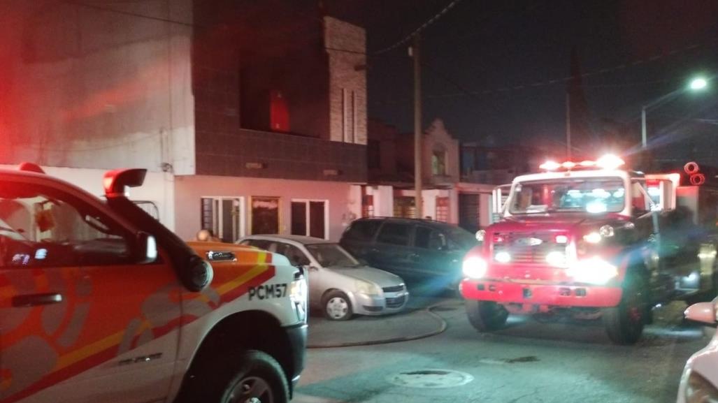 Se salva familia de morir en incendio