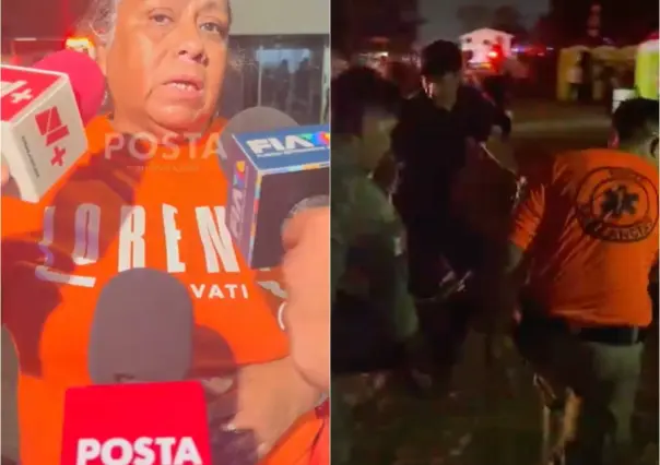 Mujer narra terror en colapso de escenario en San Pedro (VIDEO)