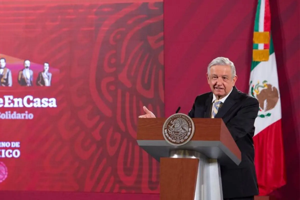 AMLO en mañanera. Foto: Gobierno de México