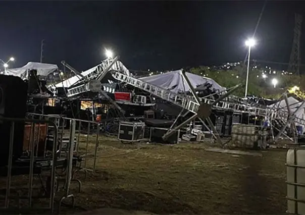 Le cayó una bocina en la cabeza, la vida tras el colapso de escenario en NL