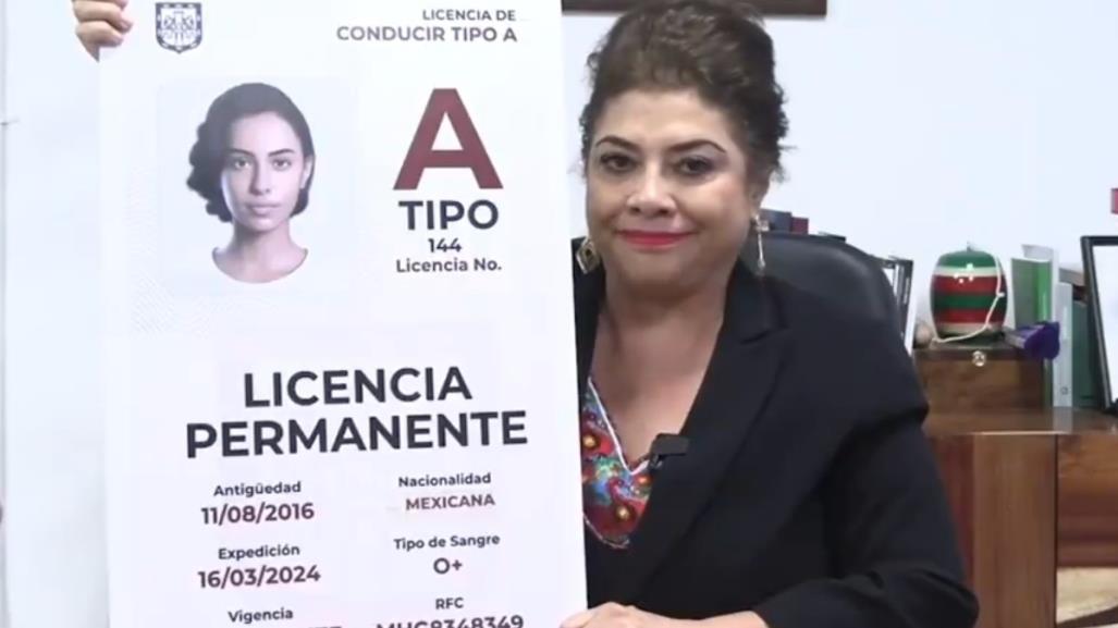 Clara Brugada anuncia que regresará la Licencia Permanente en la CDMX en 2025