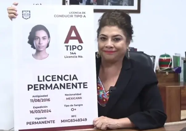 Clara Brugada anuncia que regresará la Licencia Permanente en la CDMX en 2025
