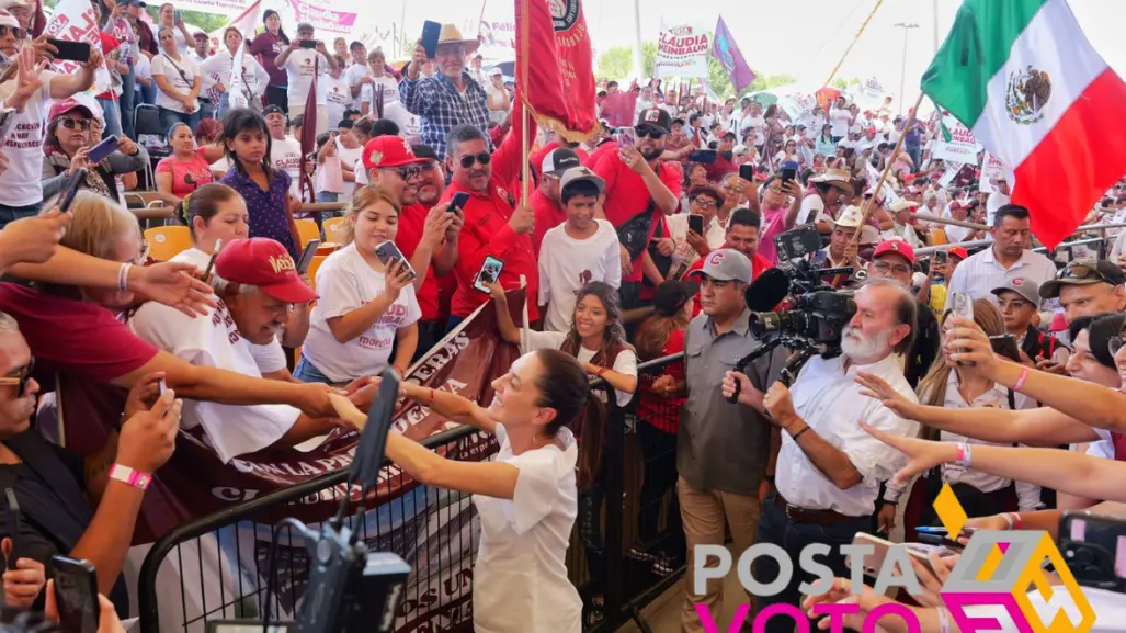 Claudia Sheinbaum apuesta por la victoria de Morena en Coahuila