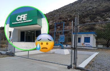 Reportan retrasos en la distribución de agua por fallas eléctricas de la CFE