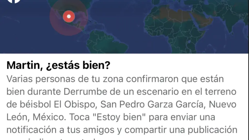 Activa Facebook respuesta ante emergencias: ¿Qué pasó en Nuevo León?