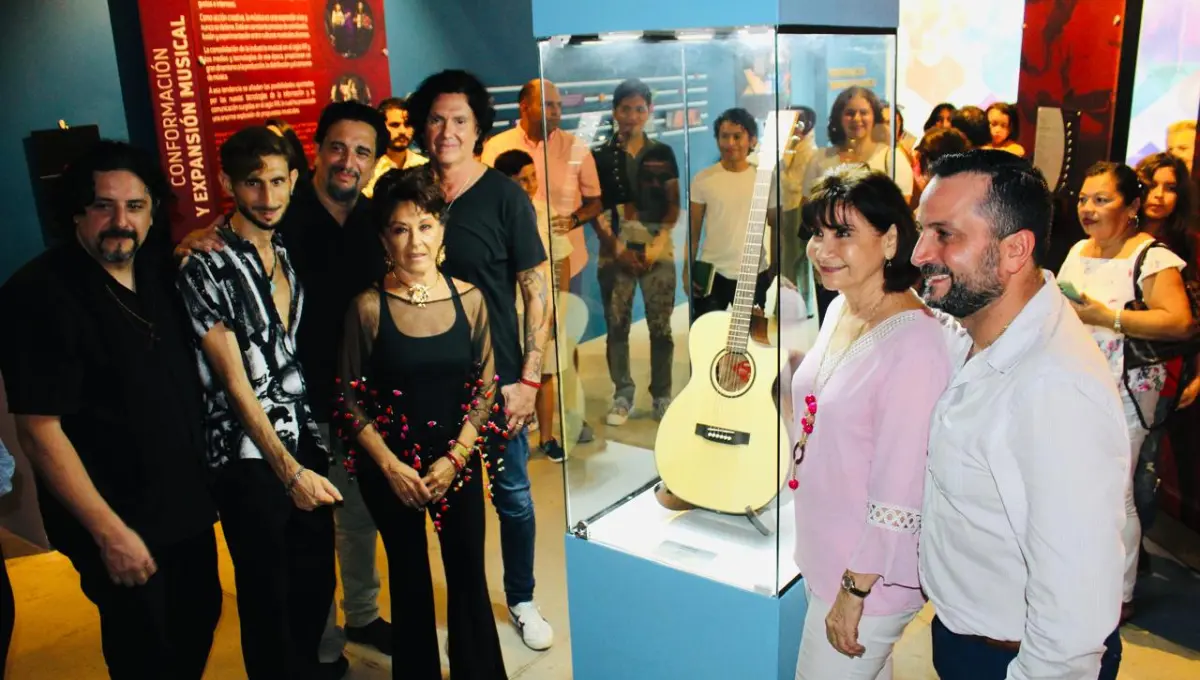 La guitarra estará en una exposición permanente llamada explosión musical Fotos: Cortesía