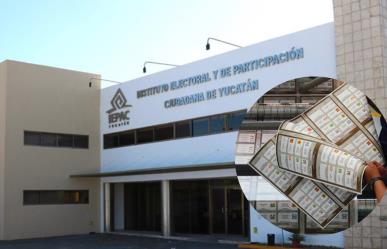 IEPAC Yucatán deberá reimprimir más de 66 mil boletas por error con un logotipo