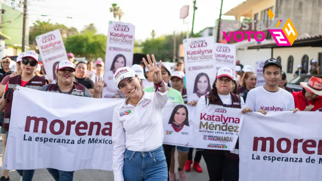 Morena representa el cambio verdadero y la transformación: Katalyna Méndez