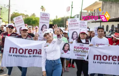 Morena representa el cambio verdadero y la transformación: Katalyna Méndez