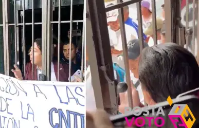 CNTE bloquea y retiene a dirigente de Morena y reporteros en la CDMX