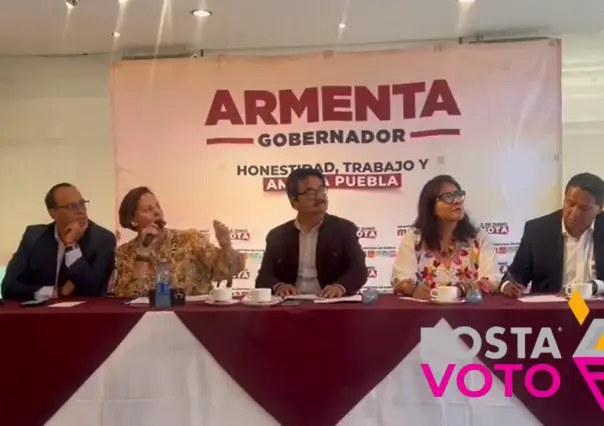 Morena denuncia presión de Coparmex a Armenta en favor de Lalo Rivera en Puebla