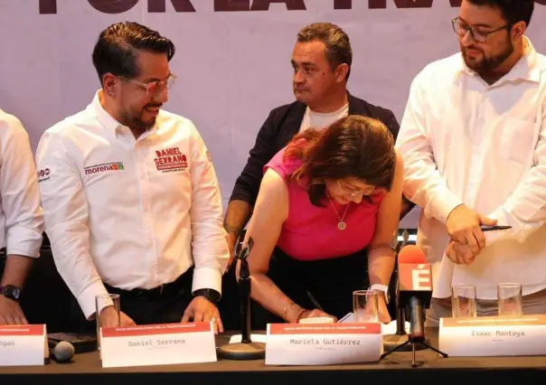 Mariela Gutiérrez firma Pacto Metropolitano para la transformación en Naucalpan