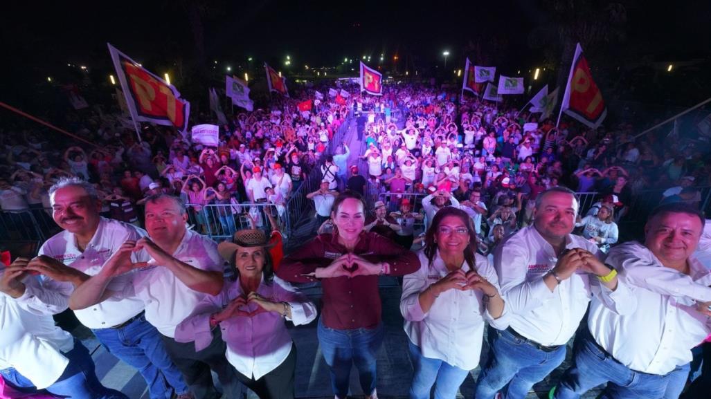 Respaldo masivo a Carmen Lilia Canturosas en cierre de campaña del Distrito II