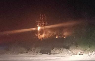 Se quema transformador y deja a colonias de García sin luz