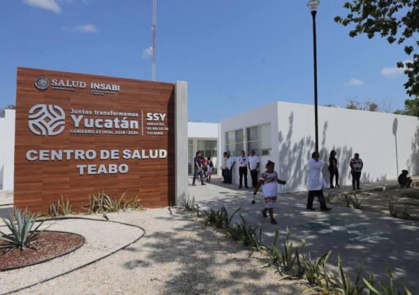 Remodelan Centro de Salud de Teabo para mejorar la atención médica