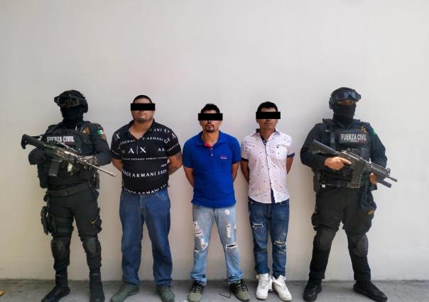 Detienen a cuatro implicados en ataque a policías