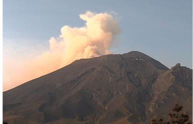 Alerta amarilla fase 2 en el volcán Popocatépetl