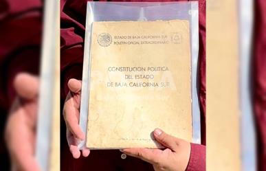 ¿Sabías que la primera Constitución de BCS fue elaborada en 1975?