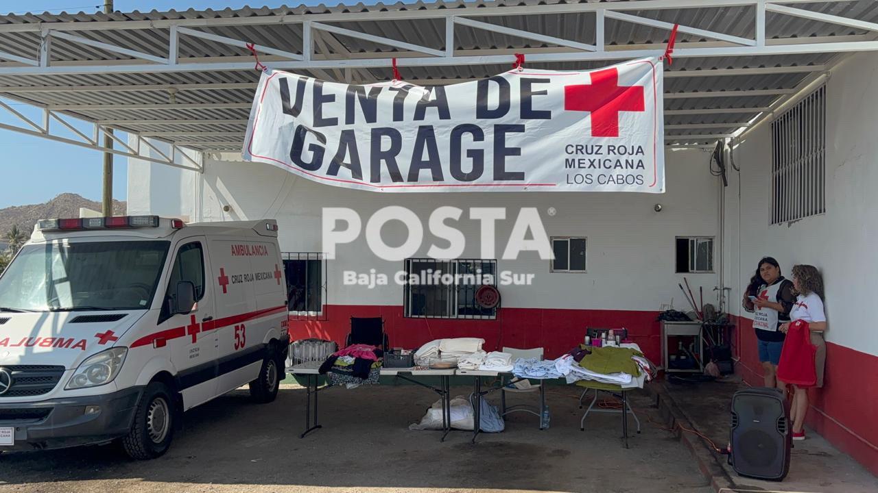 Venta de garage de Cruz Roja de Los Cabos. I Foto: Irving Thomas, POSTA.