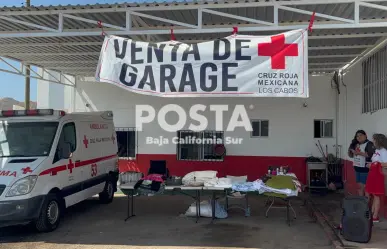 Cruz Roja de Los Cabos realiza venta de garage para recaudar fondos