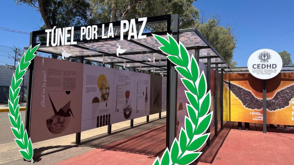 Museo itinerante “Túnel por la Paz” está en Durango