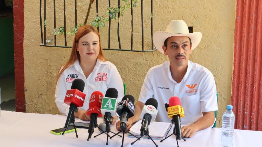 Declina Fidel Valdés candidatura de MC por la alcaldía de Arteaga