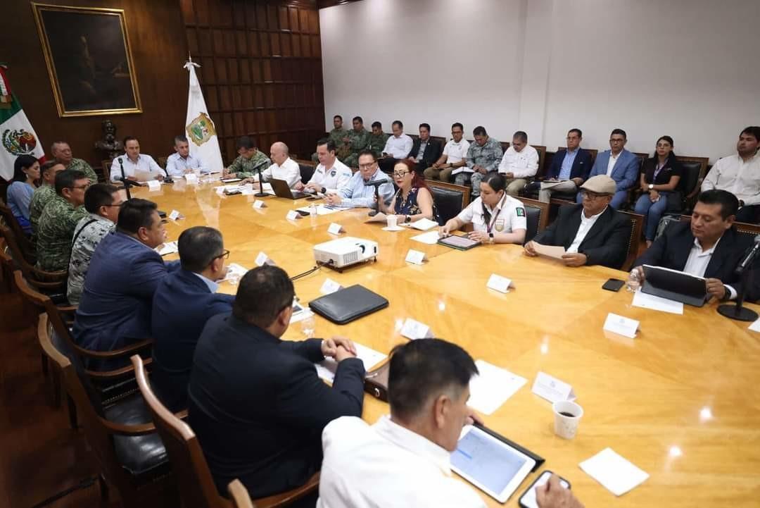 Se llevó a cabo la Mesa de Coordinación Estatal para la Construcción de la Paz y seguridad. (Fotografía: Gobierno de Coahuila)