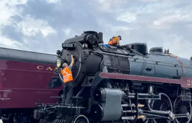 ¡A toda máquina! Tren de vapor pasará por Saltillo este 02 de junio