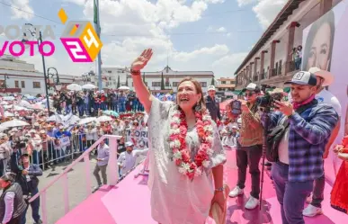 Xóchitl Gálvez promete recursos para pueblos indígenas, estuvo en Atlacomulco