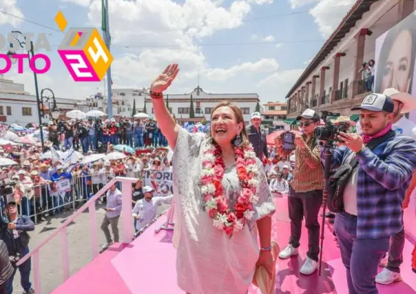 Xóchitl Gálvez promete recursos para pueblos indígenas, estuvo en Atlacomulco