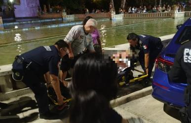 Conductor borracho atropella a una abuelita en el Parque de Las Américas