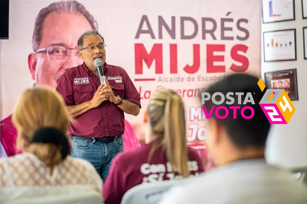 Andrés Mijes anuncia la construcción de un Centro de Salud Emocional en Escobedo. Foto. Andrés Mijes