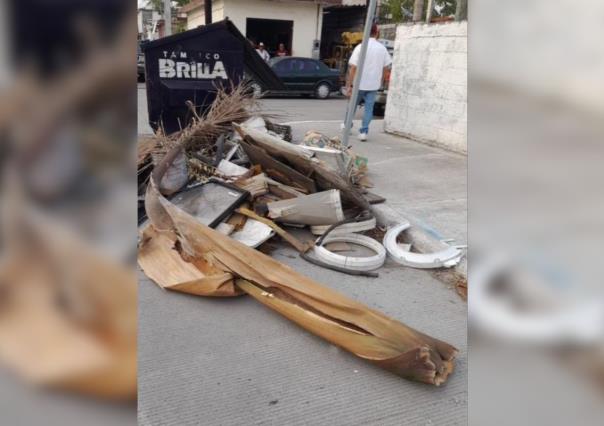 Se acumula la basura en varios sectores de Tampico