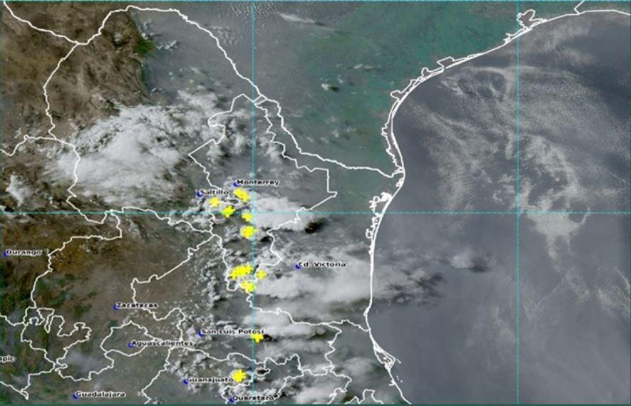 Se prevén lluvias fuertes para la noche de este sábado en Tamaulipas