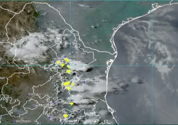 Se prevén lluvias fuertes para la noche de este sábado en Tamaulipas