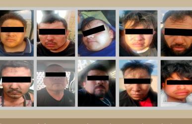Detienen a diez por robo a transporte de carga en la México-Querétaro
