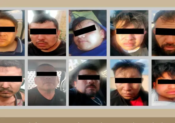 Detienen a diez por robo a transporte de carga en la México-Querétaro