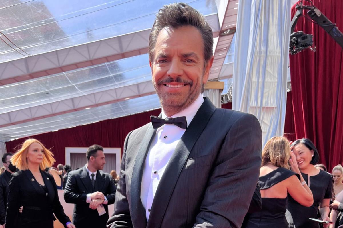 Eugenio Derbez en alfombra roja de premiación. Foto: @EugenioDerbez