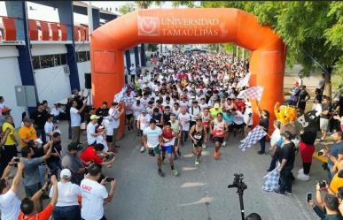 La Universidad Autónoma de Tamaulipas celebra el éxito de la Carrera y Caminata