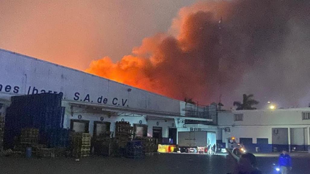 Fuego consume dos grandes tiendas en Altamira