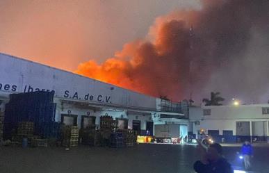 Fuego consume dos grandes tiendas en Altamira