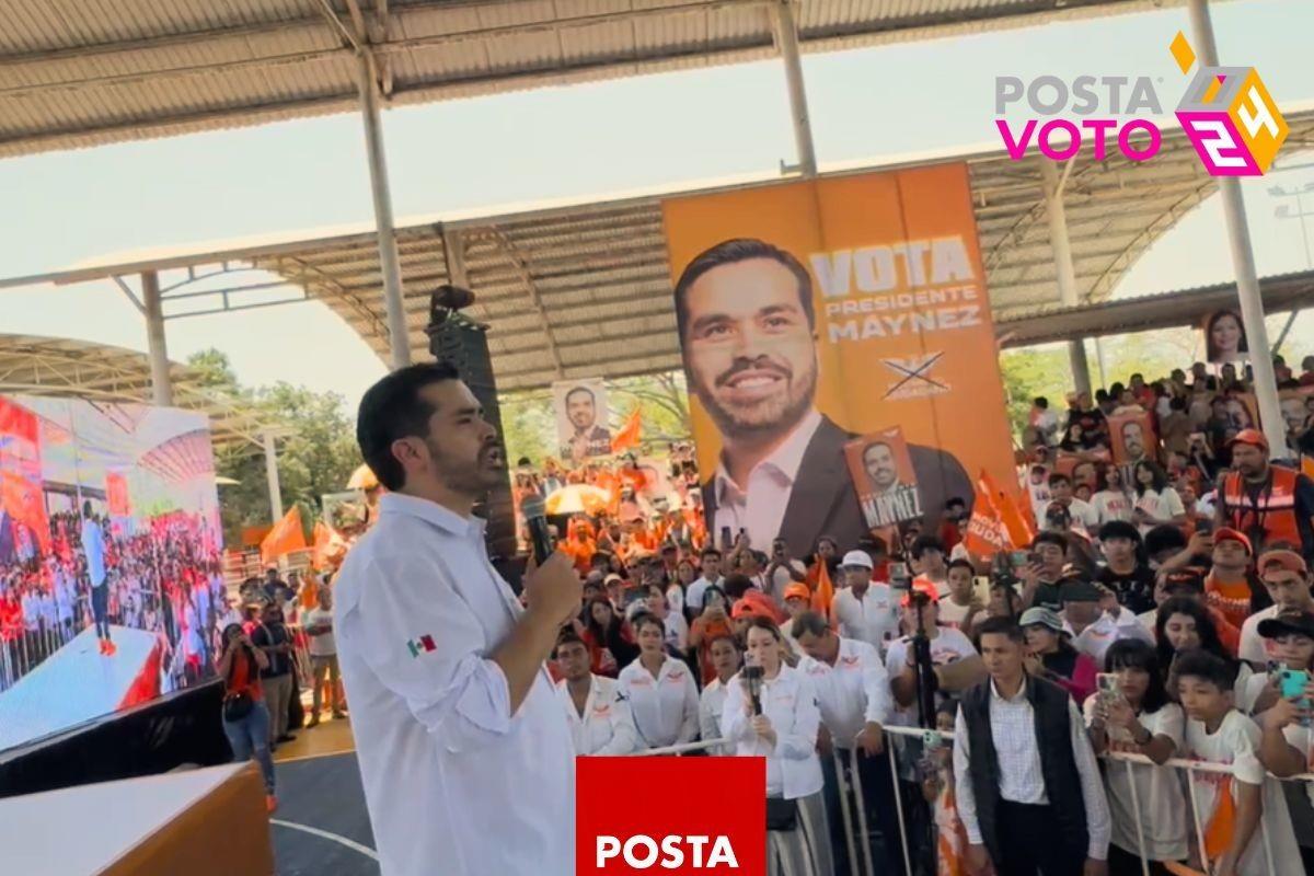 Jorge Álvarez Máynez, candidato a la presidencia por Movimiento Ciudadano. Foto: POSTA