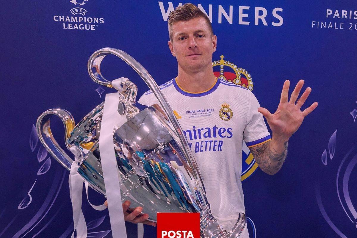 Toni Kroos, anunció esta semana el adiós al Real Madrid. Foto: Página oficial del Real Madrid